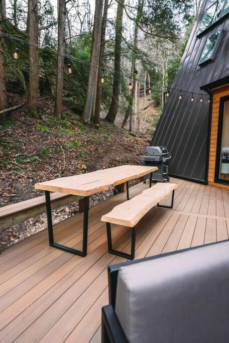 Rockbridge Dunlap Hollow A-Frame מראה חיצוני תמונה