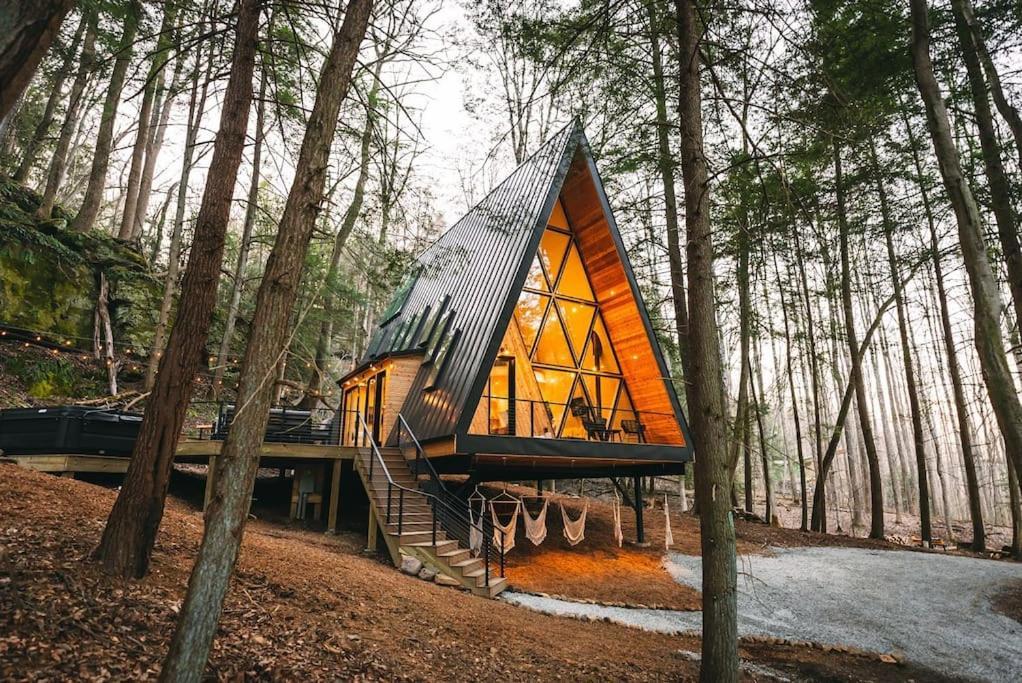 Rockbridge Dunlap Hollow A-Frame מראה חיצוני תמונה